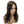 Load image into Gallery viewer, 16x16cm Big size human hair toppers with full silk based,brown and black curly hair toppers for women hair volume
