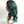 Load image into Gallery viewer, 14inches 1b-green wave Brazilian human hair wigs