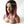 Load image into Gallery viewer, 14 inches black ombre pink straight lace front wigs
