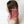 Load image into Gallery viewer, 14 inches black ombre pink straight lace front wigs