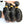 Load image into Gallery viewer, 14 inches black spiral wave 100% human hair extensions