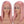Load image into Gallery viewer, 100% Brazilian human hair lace straight pink wigs for women