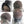 Load image into Gallery viewer, 12 inches black pink ombre straight synthetic wig