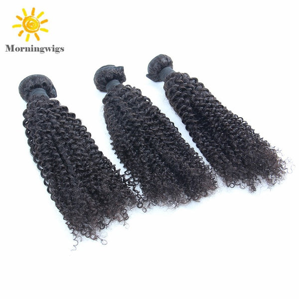 20inches 100%  human hair material kinky curly hair bundles