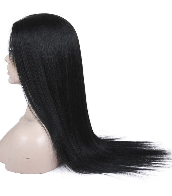 20 inch black straight Brazilian human hair