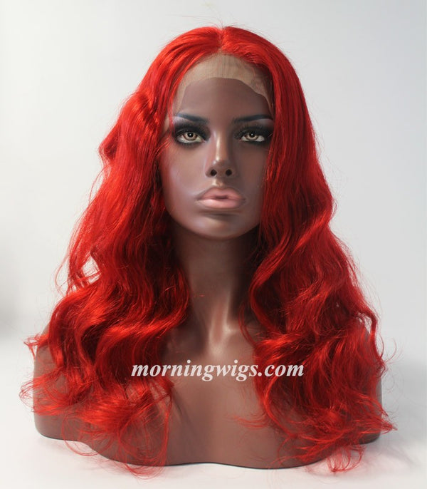 18 inches rose natural straight  lace 100% human hair wigs