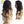 Load image into Gallery viewer, luxry black ombre blonde long body wave human lace wigs
